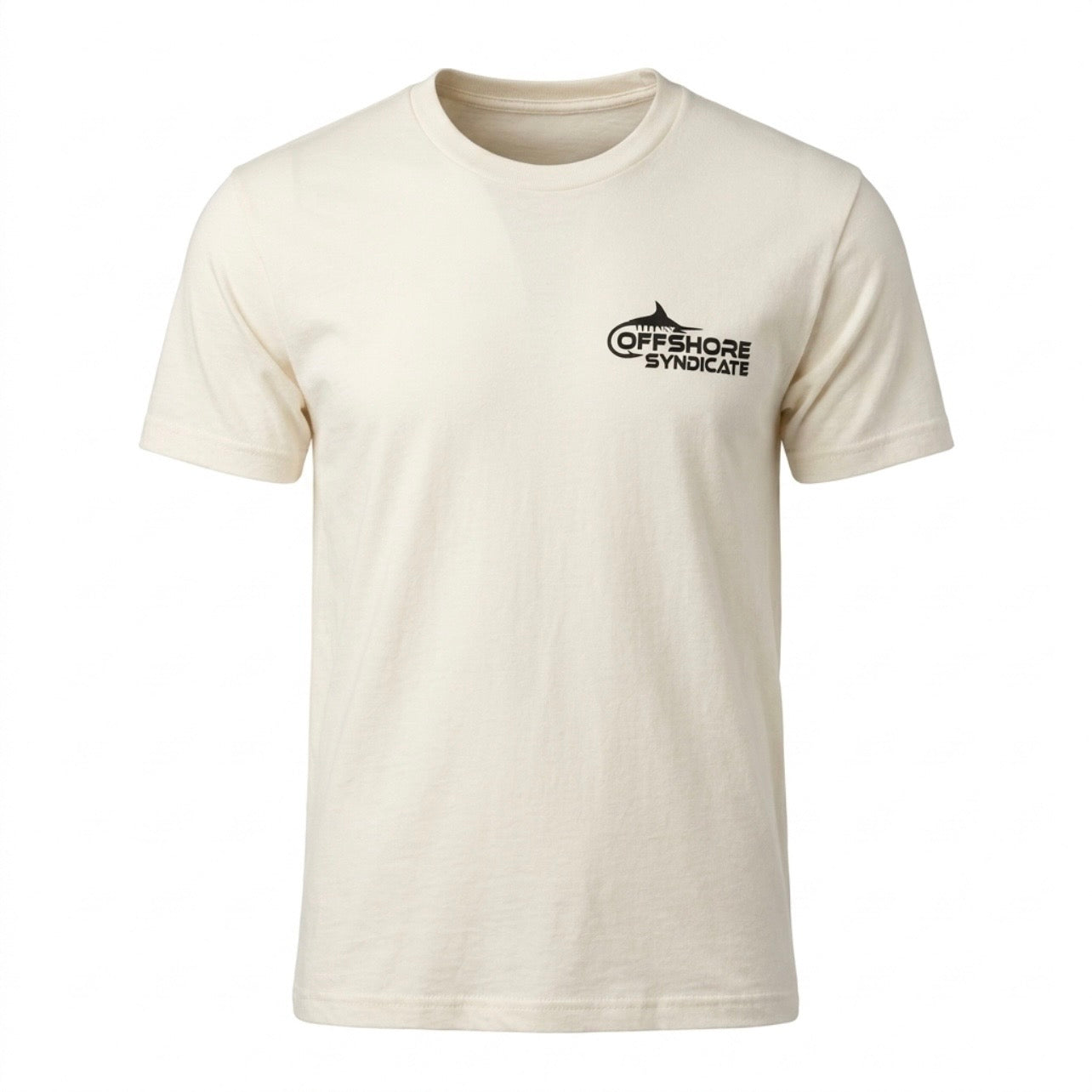 Stars, Stripes & Tight Lines Off White Tee