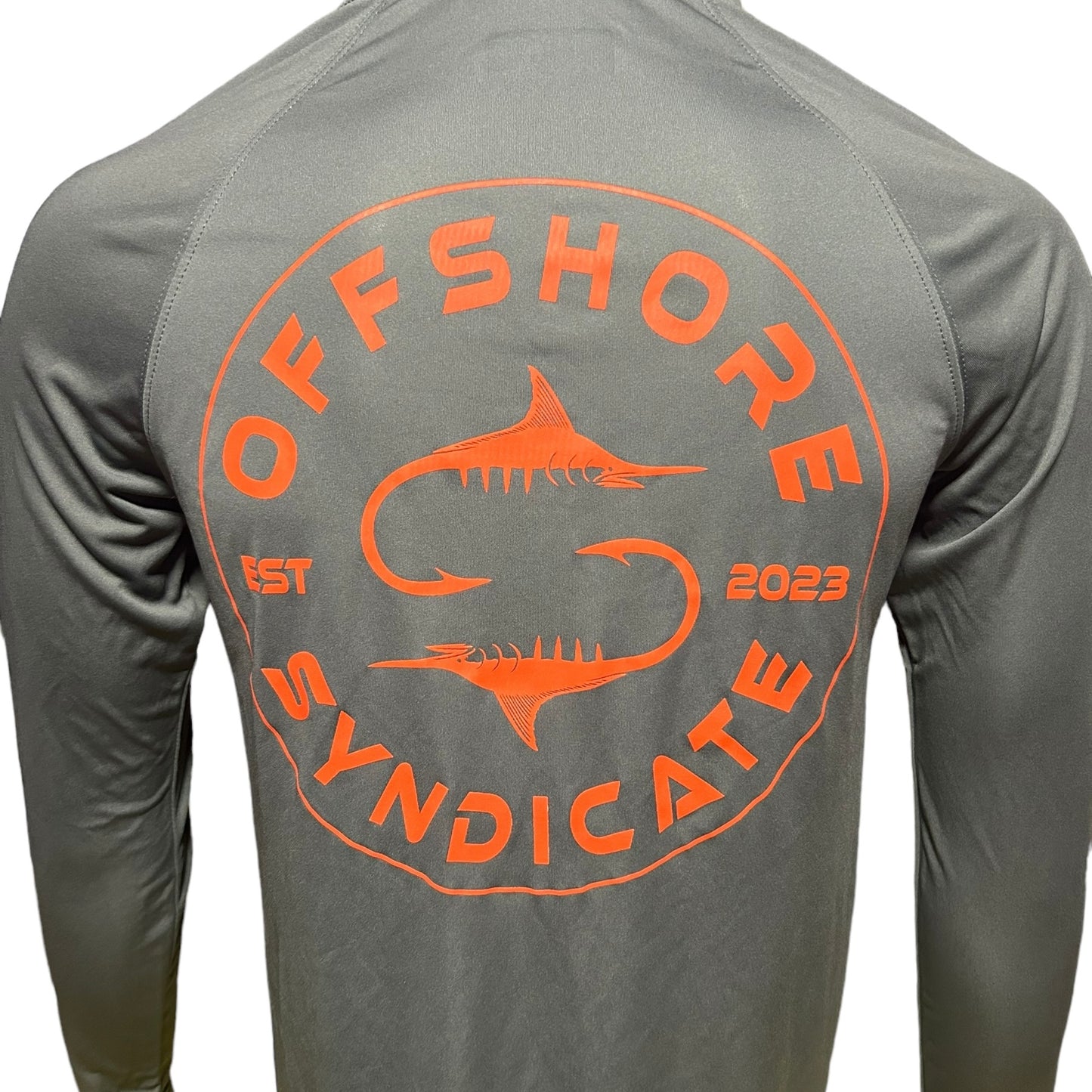 Graphite grey UPF hoodie