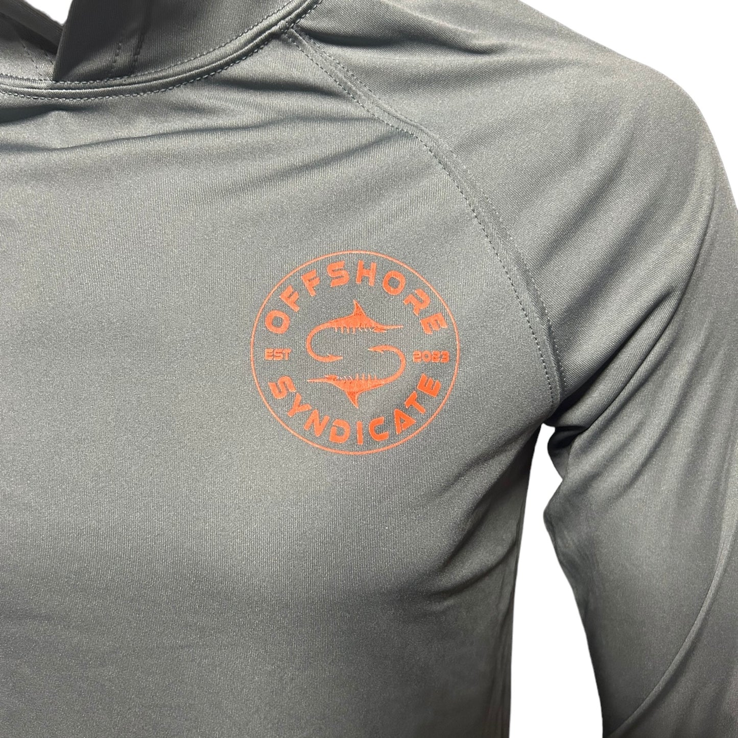 Graphite grey UPF hoodie