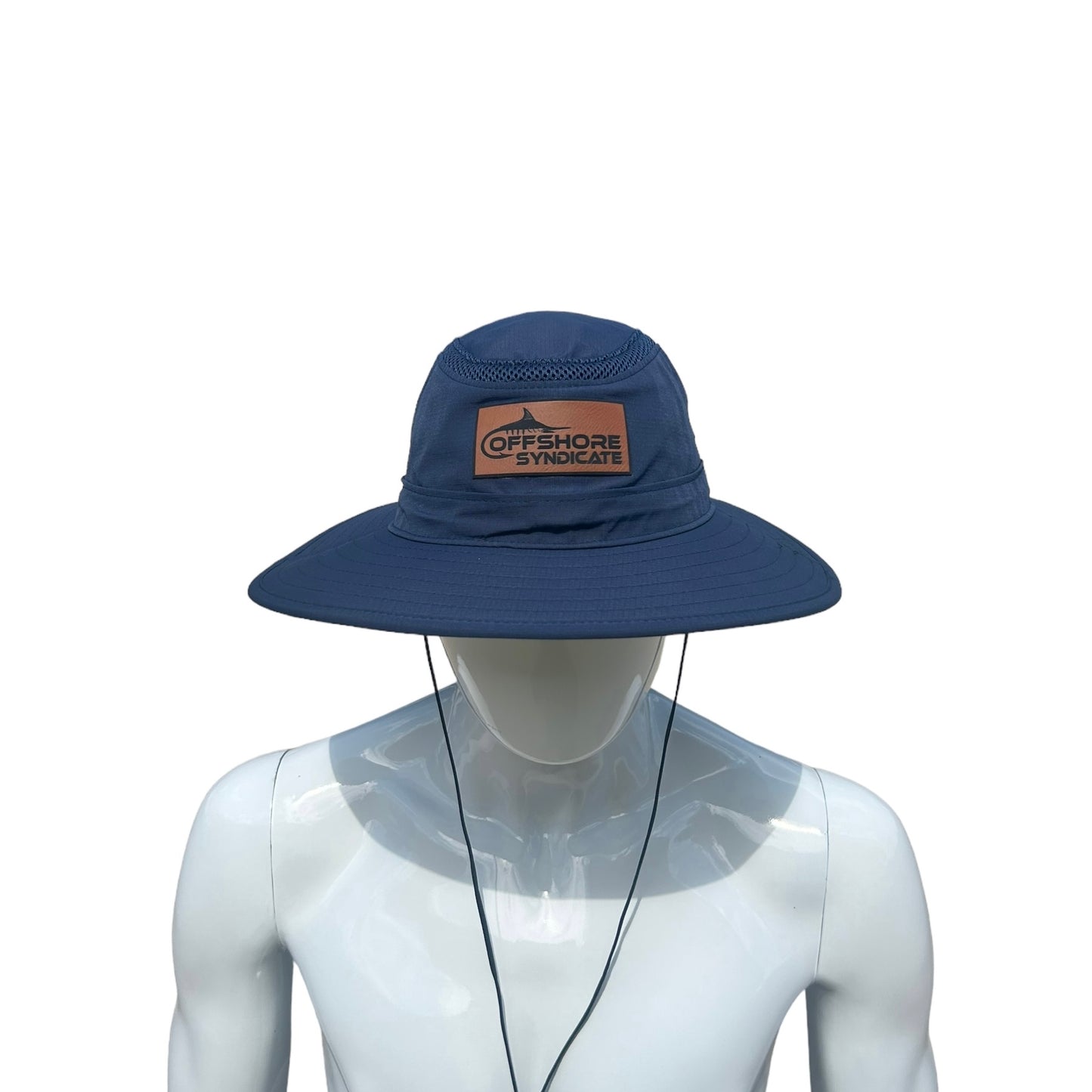 Navy bucket hat