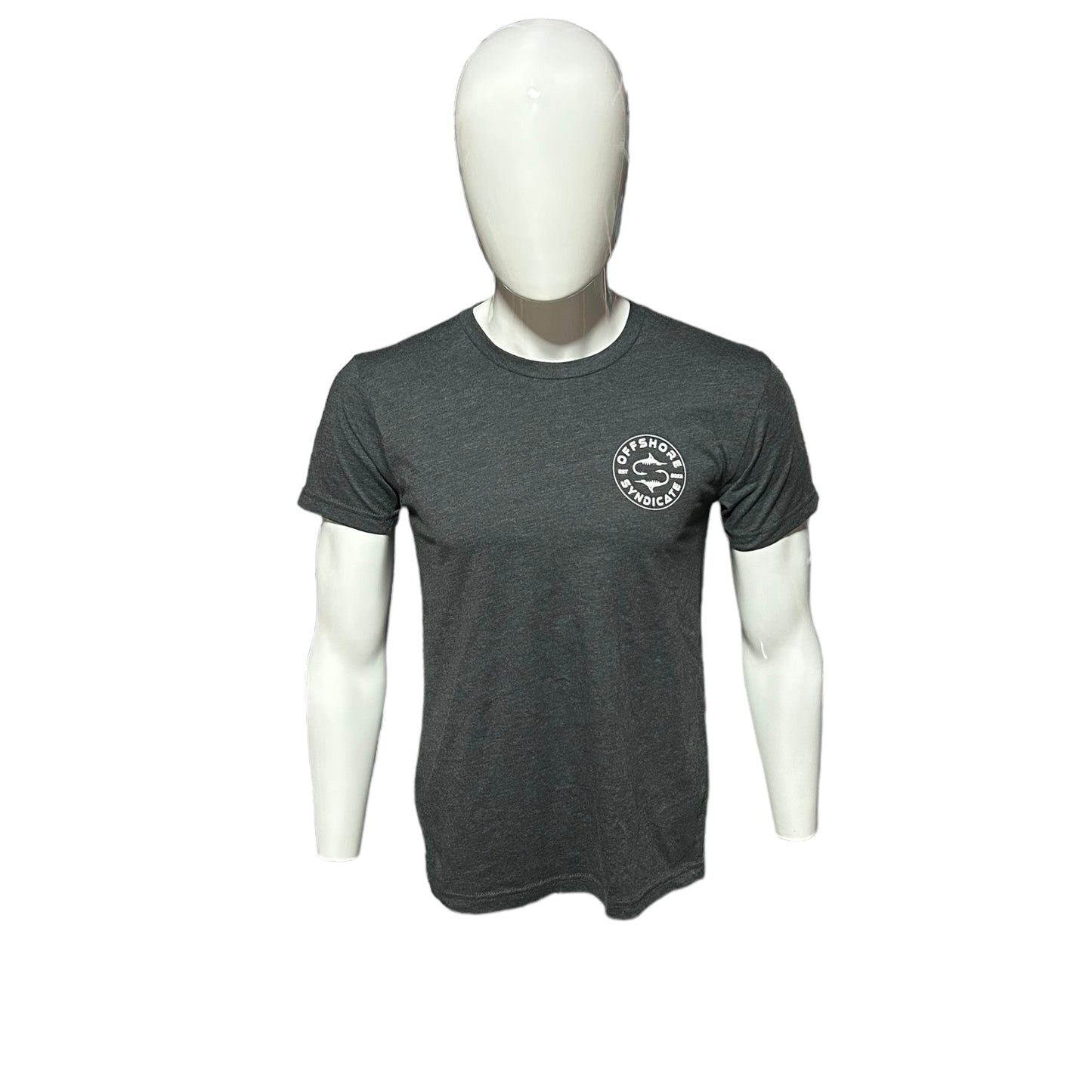 Charcoal ying yang tee