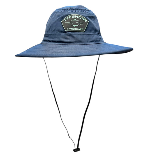 Navy bucket hat