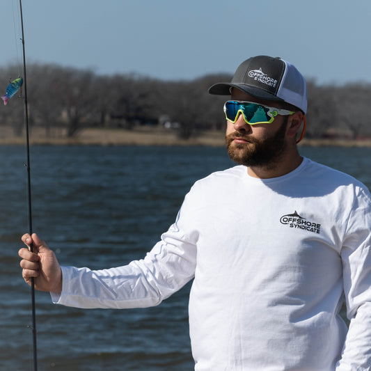 Marlin Hook Long Sleeve, White